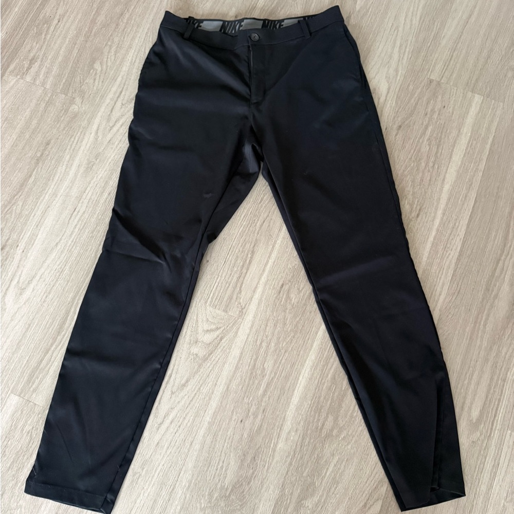 Nike Dri-Fit Black Golf Pants - Standard Fit Size 34/32